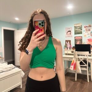 Green tank / crop top from target medium!